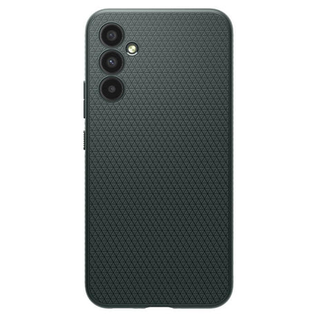 Противоударен Силиконов Калъф за Samsung A34, Spigen Liquid Air Case, Зелен (2)