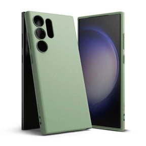 Противоударен Силиконов Калъф за Samsung S23 Ultra Ringke Air S Case, Зелен