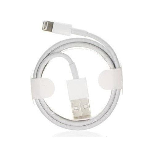 USB Кабел за iPhone и iPad, Apple (Lightning) MXLY2 1m, Бял (Bulk) (2)