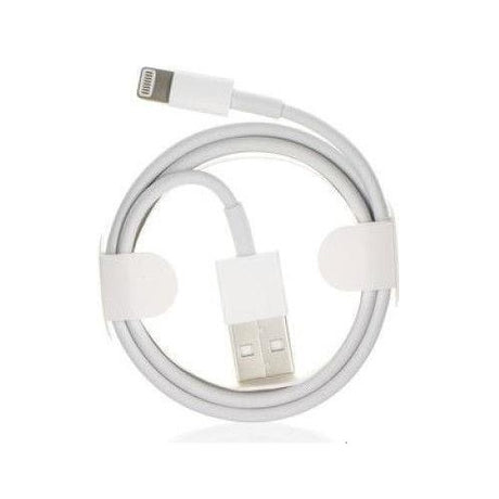 USB Кабел за iPhone и iPad, Apple (Lightning) MXLY2 1m, Бял (Bulk) (2)