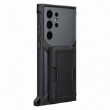 Оригинален Калъф с Поставка и Джоб за Samsung S23 Ultra, Rugged Gadget Case EF-RS918CBEGWW, Черен (2)