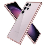 Противоударен Хибриден Калъф за Samsung S23 Ultra, Spigen Ultra Hybrid Case, Розов (7)