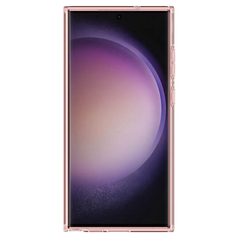 Противоударен Хибриден Калъф за Samsung S23 Ultra, Spigen Ultra Hybrid Case, Розов (4)
