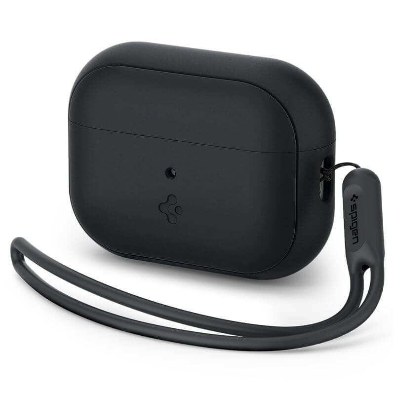 Противоударен Калъф за Apple AirPods Pro/2, Spigen Thin Fit Case, Черен