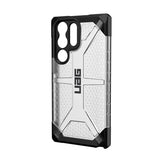 Противоударен Калъф за Samsung S23 Ultra, UAG Plasma Ice Case, Черен (4)