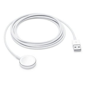Оригинално Зарядно за Apple Watch Magnetic Charging Cable 2m MX2F2, Бял (Bulk)