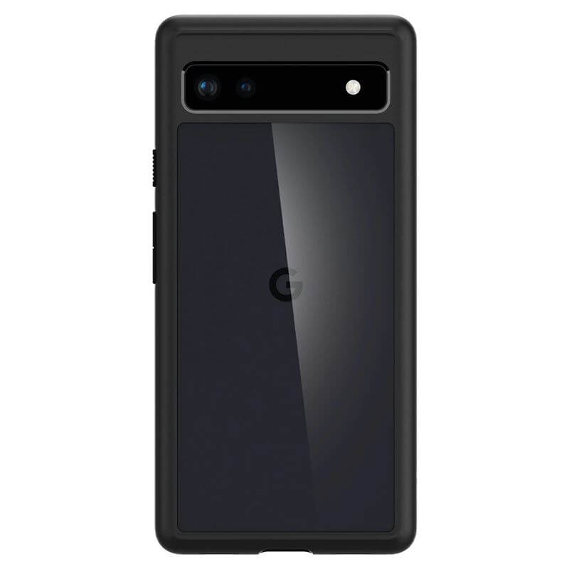 Противоударен Калъф за Google Pixel 6A, Spigen Ultra Hybrid Case, Черен (4)