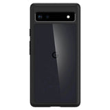 Противоударен Калъф за Google Pixel 6A, Spigen Ultra Hybrid Case, Черен (4)