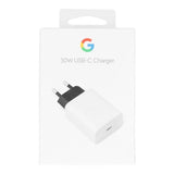 Оригинално Зарядно Google 30W 220v USB-C PD3.0 GA03502, Бял