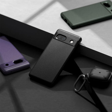 Противоударен Калъф за Google Pixel 7A, Ringke Onyx Case, Черен (5)