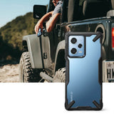 Противоударен Хибриден Калъф за Xiaomi Redmi Note 12 Pro 5G, Ringke Fusion X Case, Прозрачен (7)