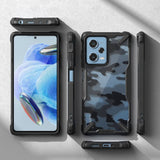 Противоударен Хибриден Калъф за Xiaomi Redmi Note 12 Pro 5G, Ringke Fusion X Case, Черен (4)