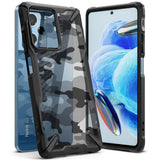 Противоударен Хибриден Калъф за Xiaomi Redmi Note 12 Pro 5G, Ringke Fusion X Case, Черен