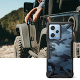 Противоударен Хибриден Калъф за Xiaomi Redmi Note 12 Pro 5G, Ringke Fusion X Case, Черен (7)