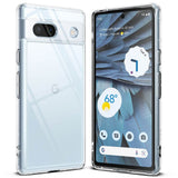 Противоударен Хибриден Калъф за Google Pixel 7A, Ringke Fusion Case, Прозрачен (2)