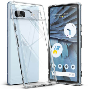 Противоударен Хибриден Калъф за Google Pixel 7A, Ringke Fusion Case, Прозрачен