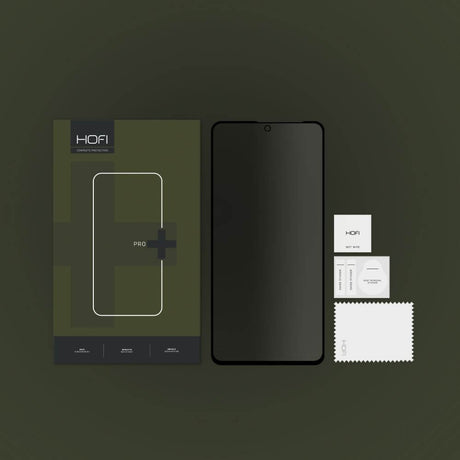 Privacy Протектор за Xiaomi Redmi Note 12 5G/4G, Hofi Anty-Spy Glass, Черен (6)