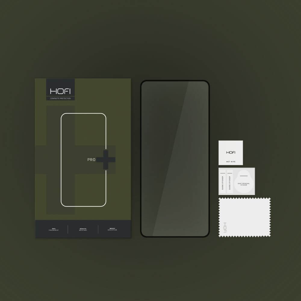 Стъклен Протектор за Xiaomi Redmi Note 12 4G/5G, Hofi Pro Glass, Прозрачен (2)