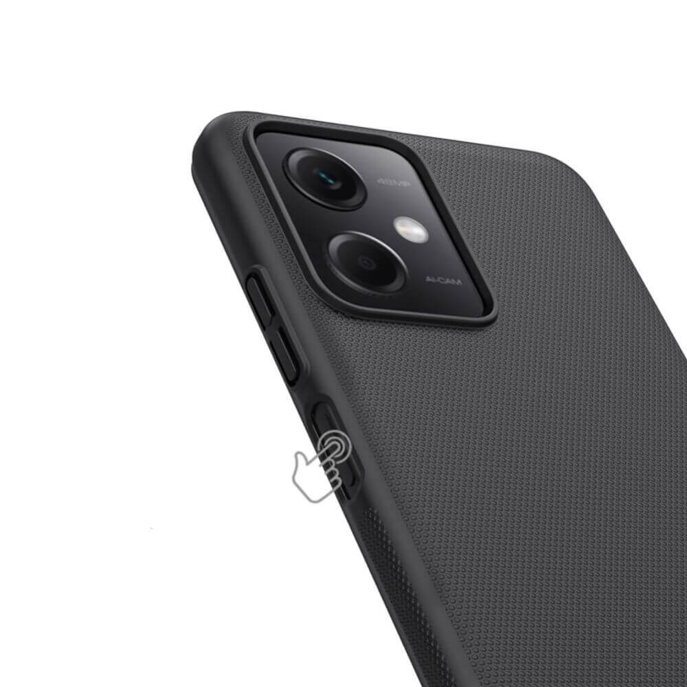Калъф за Xiaomi Redmi Note 12 5G, Nillkin Super Frosted Case, Черен (2)