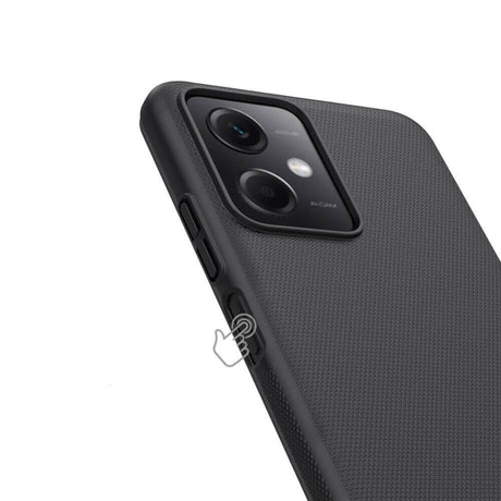 Калъф за Xiaomi Redmi Note 12 5G, Nillkin Super Frosted Case, Черен (2)