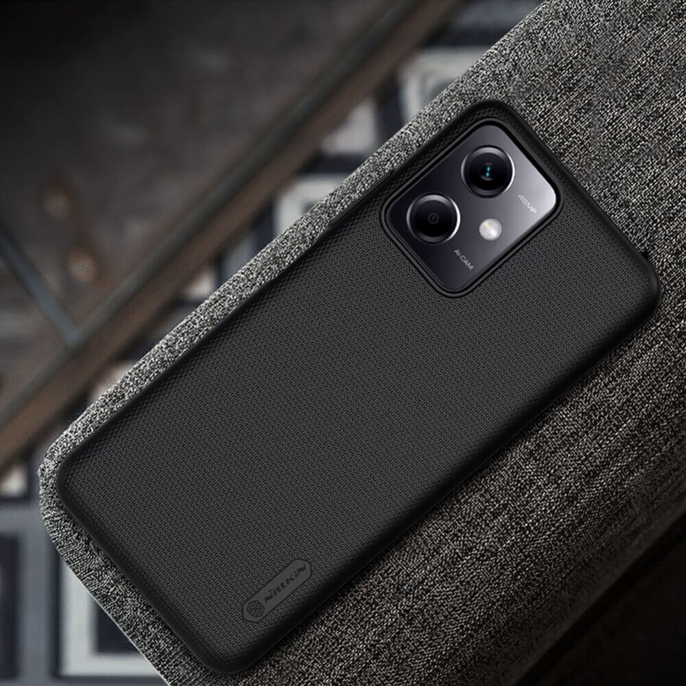 Калъф за Xiaomi Redmi Note 12 5G, Nillkin Super Frosted Case, Черен (6)