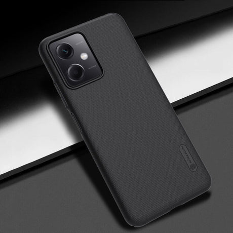 Калъф за Xiaomi Redmi Note 12 5G, Nillkin Super Frosted Case, Черен (5)