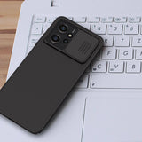 Калъф с Плъзгач за Камера за Xiaomi Redmi Note 12 4G, Nillkin CamShield Case, Черен (4)