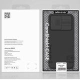 Калъф с Плъзгач за Камера за Xiaomi Redmi Note 12 4G, Nillkin CamShield Case, Черен (6)