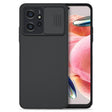 Калъф с Плъзгач за Камера за Xiaomi Redmi Note 12 4G, Nillkin CamShield Case, Черен