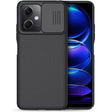 Калъф с Плъзгач за Камера за Xiaomi Redmi Note 12 5G, Nillkin CamShield Case, Черен