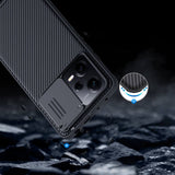 Калъф с Плъзгач за Камера за Xiaomi Redmi Note 12 Pro 5G, Nillkin CamShield Case, Черен (3)