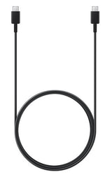 Оригинален USB-C към USB-C Кабел Samsung 1m 5A EP-DN975BBE, Черен (2)