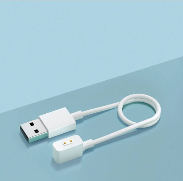 Зарядно за Xiaomi Redmi Smart Band 2, Magnetic Charging Cable BHR6984GL, Бял (4)