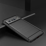 Противоударен Калъф за Google Pixel 6 Pro, Tech-Protect Premium Carbon Case, Черен (6)