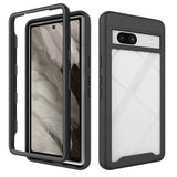 Цялостен Калъф за Google Pixel 7A, Tech-Protect Defense 360 Pro Case, Черен