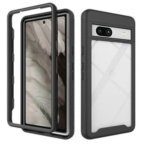 Цялостен Калъф за Google Pixel 7A, Tech-Protect Defense 360 Pro Case, Черен