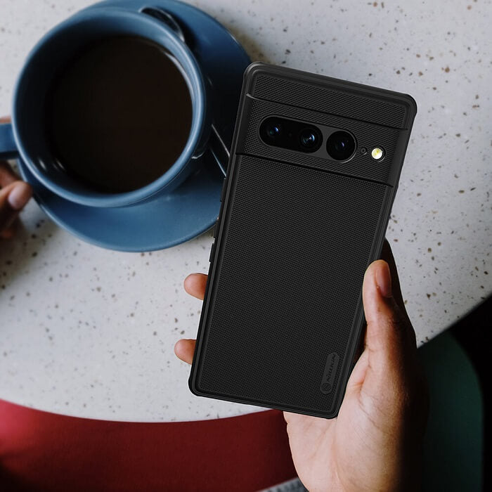 Калъф за Google Pixel 7 Pro, Nillkin Super Frosted Case, Черен (4)