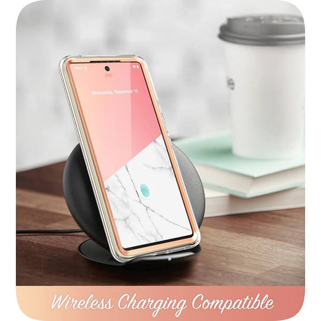 Дамски Калъф за Google Pixel 7, Supcase Iblsn Cosmo Marble, Розов (4)