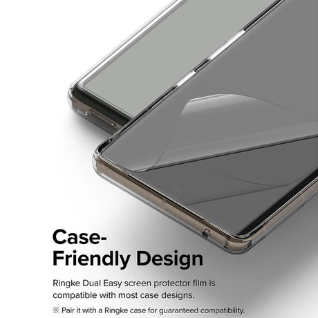 Гъвкав Протектор за Google Pixel 7 Pro, Ringke Dual Easy Full Glass, Прозрачен (3)