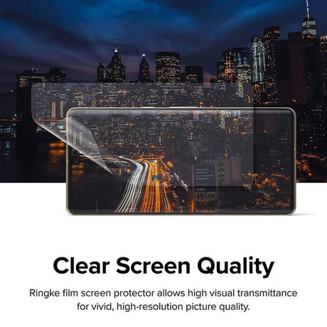 Гъвкав Протектор за Google Pixel 7 Pro, Ringke Dual Easy Full Glass, Прозрачен (7)