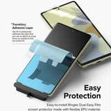 Гъвкав Протектор за Google Pixel 7, Ringke Dual Easy Full Glass, Прозрачен (2)