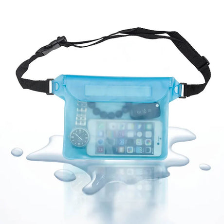 Универсален Водоустойчив Калъф, Waterproof Bag, Син
