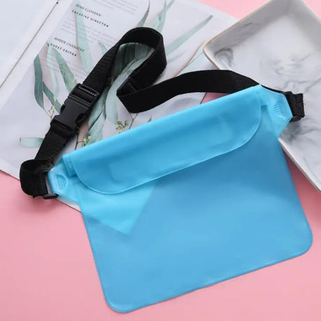 Универсален Водоустойчив Калъф, Waterproof Bag, Син (3)