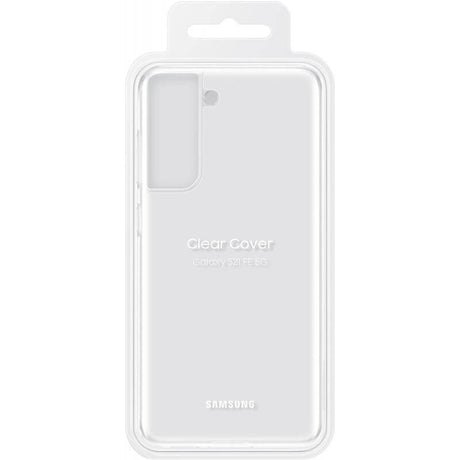 Оригинален Калъф за Samsung S21 FE Clear Cover Case EF-QG990CTEGWW, Прозрачен (4)
