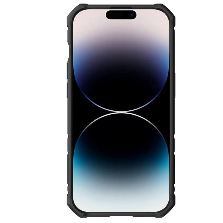 Magsafe Калъф с Поставка за iPhone 14 Pro, Nillkin CamShield Armor Pro Case, Черен (3)