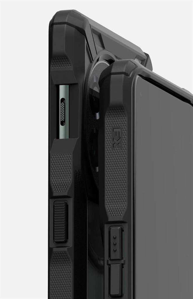 Противоударен Хибриден Калъф за Oneplus 11, Ringke Fusion X Case, Черен (5)