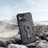 Magsafe Калъф с Поставка за iPhone 14 Pro Max, Nillkin CamShield Armor Pro Case, Черен (4)