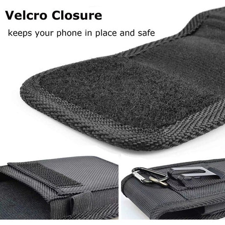 Универсален Калъф-Джоб за Колан, Oxford Belt4 Case, Черен (6)