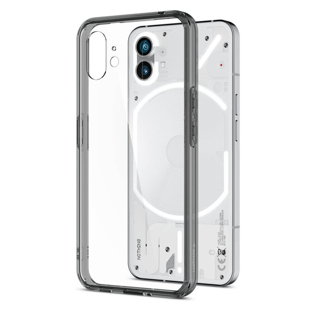 Противоударен Калъф за Nothing Phone 1, Spigen Ultra Hybrid Space Case, Черен (7)