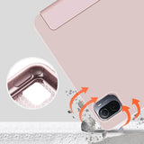 Калъф за Xiaomi Pad 5/ 5 Pro, Tech-Protect Tri-Fold Leather Case, Розов (2)
